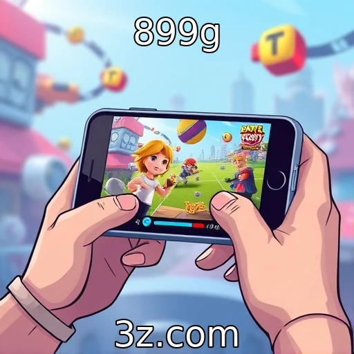 Crescimento da popularidade dos jogos mobile : 899g